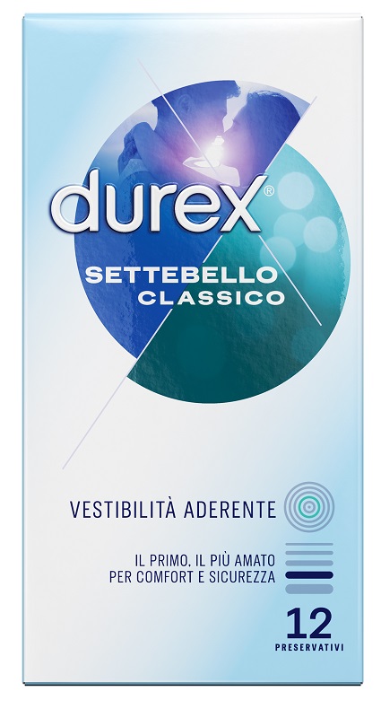 PROFILATTICO DUREX SETTEBELLO CLASSICO 12 PEZZI - farmaciaverde.it