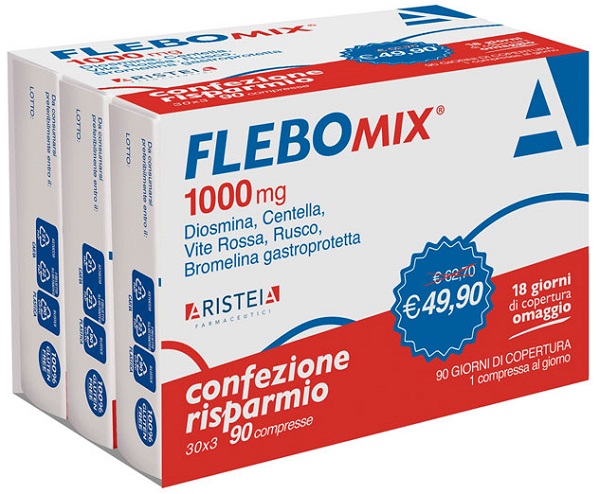 FLEBOMIX 1000 MG 90 COMPRESSE TRI-PACK - farmaciaverde.it