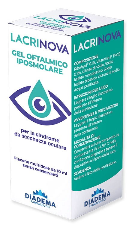 LACRINOVA GEL OFTALMICO IPOSMOLARE TB 10 ML - farmaciaverde.it