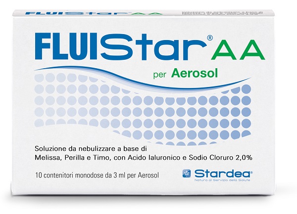 FLUISTAR AA 10 MONODOSE DA 3 ML PER AEROSOL - farmaciaverde.it