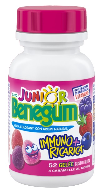 BENEGUM J IMMUNO + RICARICA FRUTTI ROSSI 156 G - farmaciaverde.it