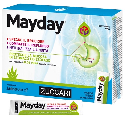 MAYDAY SOSPENSIONE PER USO ORALE ALLA MENTA 12 BUSTINE 10 ML - farmaciaverde.it
