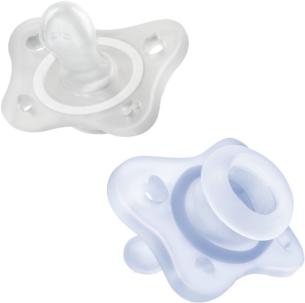 CHICCO GOMMOTTO MINI AZZURRO 0-2M 2 PEZZI - farmaciaverde.it