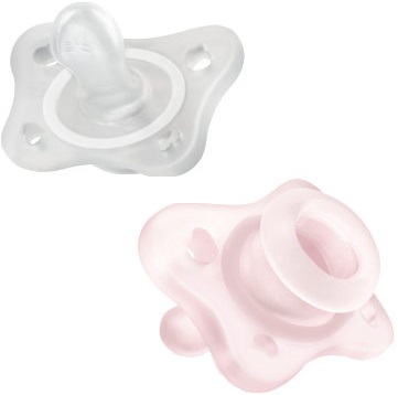 CHICCO GOMMOTTO MINI ROSA 0-2M 2 PEZZI - farmaciaverde.it