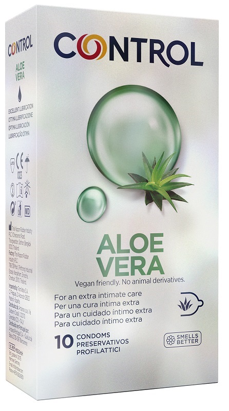 CONTROL ALOE VERA PROFILATTICO 10 PEZZI - farmaciaverde.it