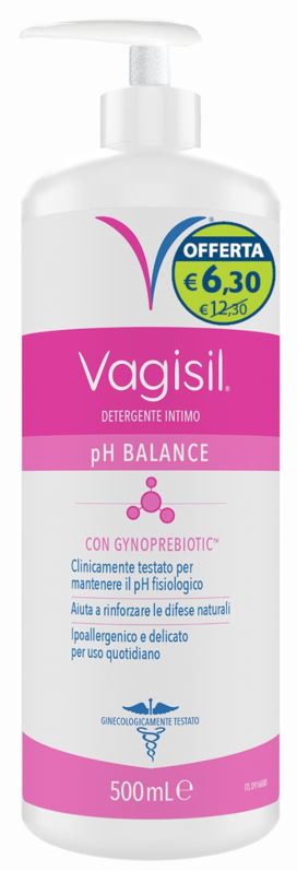 VAGISIL DETERGENTE PH BALANCE 500 ML OFFERTA SPECIALE - farmaciaverde.it