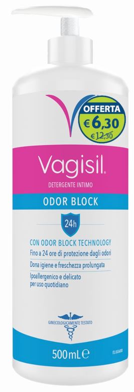 VAGISIL DETERGENTE ODOR BLOCK 500 ML OFFERTA SPECIALE - farmaciaverde.it