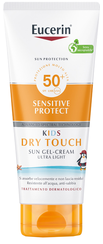 EUCERIN SUN KIDS DRY TOUCH GEL CREAM SPF50+ 200 ML - farmaciaverde.it