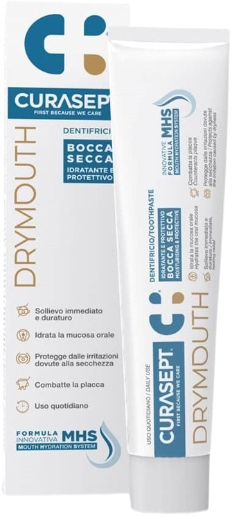 CURASEPT DRYMOUTH DENTIFRICIO 75 ML - farmaciaverde.it