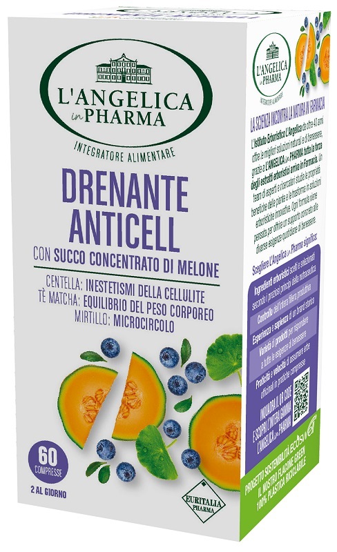 L'ANGELICA DRENANTE ANTICELL 60 COMPRESSE - farmaciaverde.it